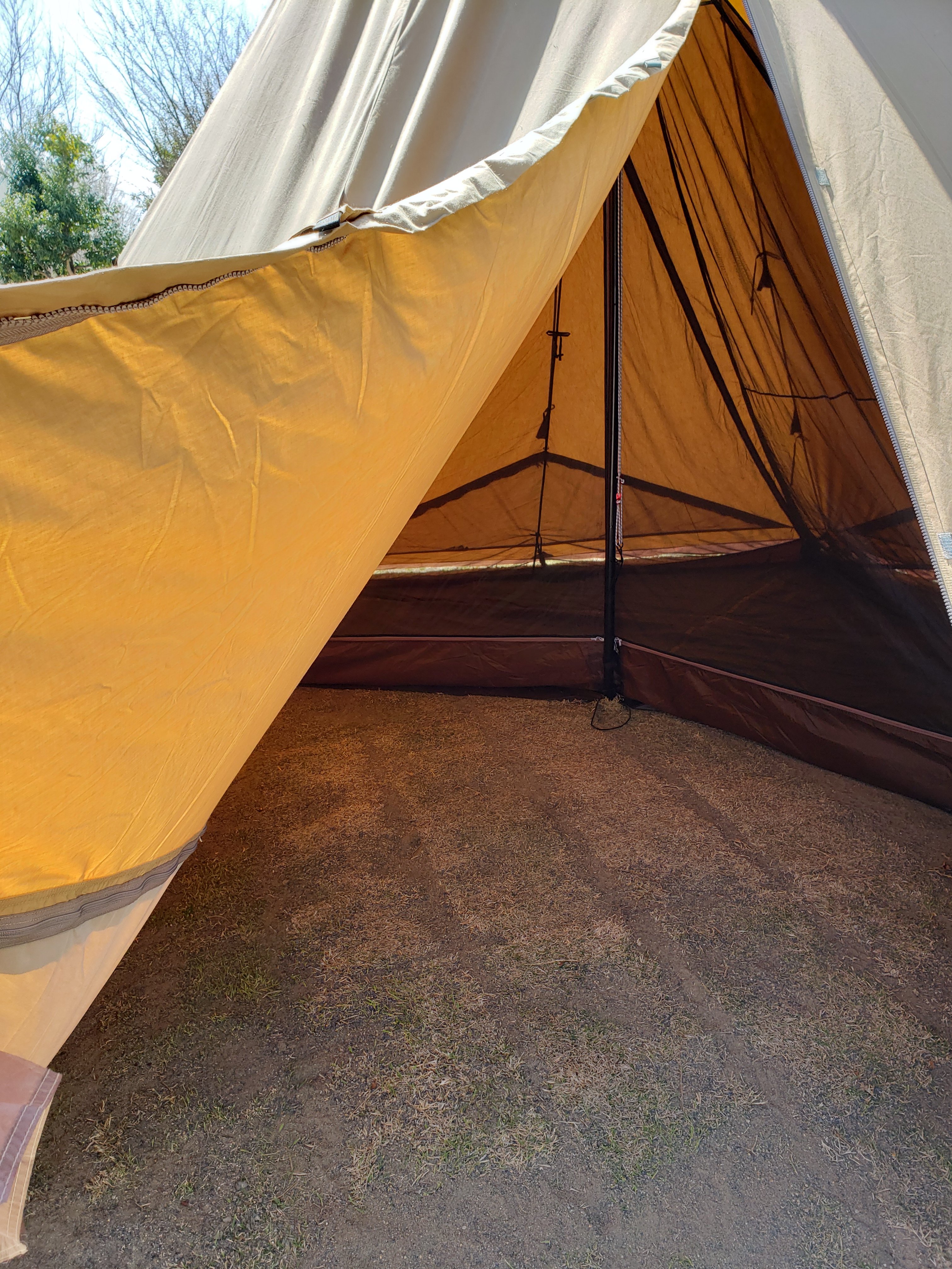 Tent-Mark DESIGNS サーカスTC BIG グランドシートハーフ: キャンプ